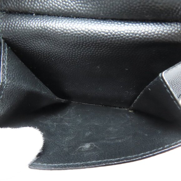 SAINT LAURENT Black Leather Wallet - Picture 6 of 11